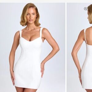Oh Polly White Bodycon Dress